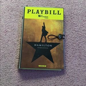 hamilton playbill notebook